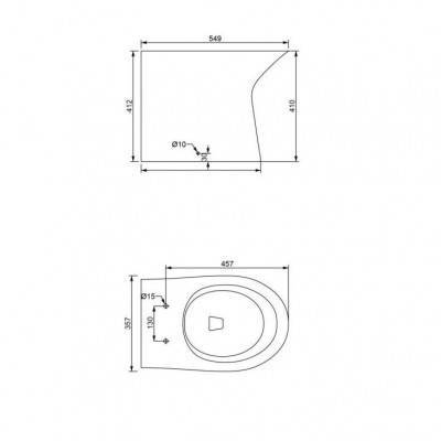 Будкрам купить AURORA 2.0 Унитаз напольный (под скрытый бачок) крышка soft-close (2уп) AURORA 2.0 Унитаз напольный (под скрытый бачок) крышка soft-close (2уп) 2