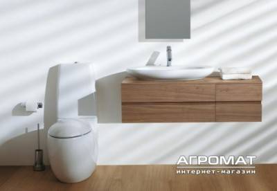 Будкрам купити Alessi One Тумба під раковину, горіх Alessi One Тумба під раковину, горіх 2