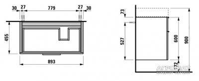 Будкрам купити Kartell Тумба під раковину, білий Kartell Тумба під раковину, білий 4