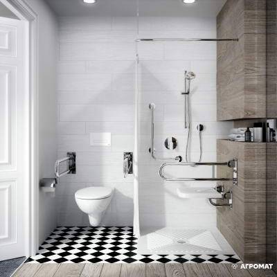 Будкрам купити NOVA PRO Унітаз підвісний для людей з обмеженими фізичними можливостями, довжина 70см NOVA PRO Унітаз підвісний для людей з обмеженими фізичними можливостями, довжина 70см 4