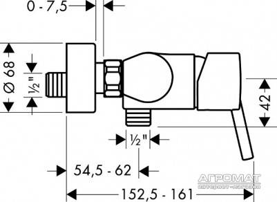 Будкрам купить Talis S Смеситель для душа Talis S Смеситель для душа 2