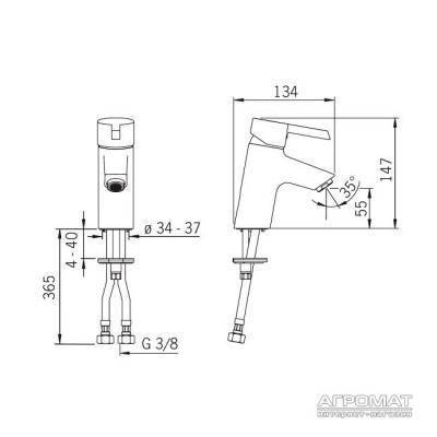 Будкрам купить Nordia Смеситель для раковины Nordia Смеситель для раковины 2