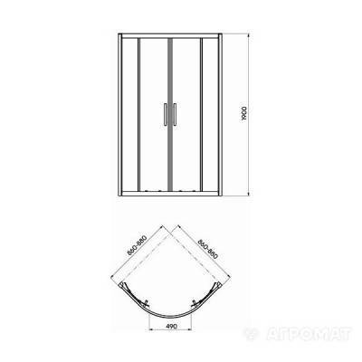 Будкрам купити Geo 6 Easy Душова кабіна Geo 6 Easy Душова кабіна 2