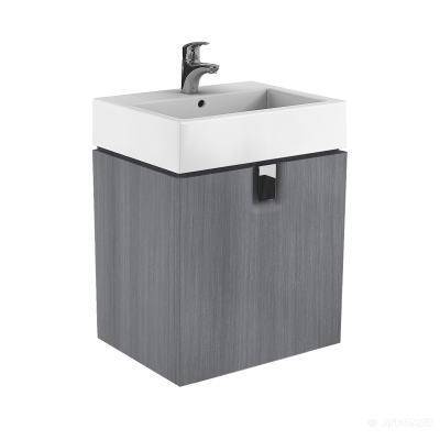 Будкрам купить TWINS шкафчик под умывальник 60 см с одним ящиком, серебряный графит
