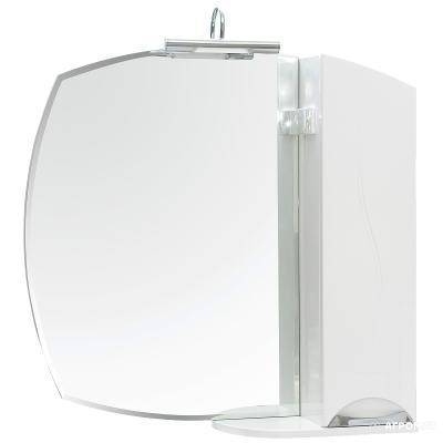 Будкрам купити 00837 ГЛОРІЯ Дзеркало-65 L з підсвіткою та пеналом ліворуч