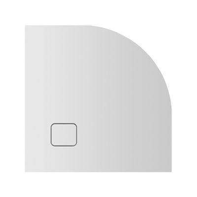 Будкрам купити LUSSO Піддон душовий 90х90 (чверть кола), білий(2пак)