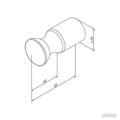 Будкрам купить Sensation Крючок для полотенец Sensation Крючок для полотенец 2