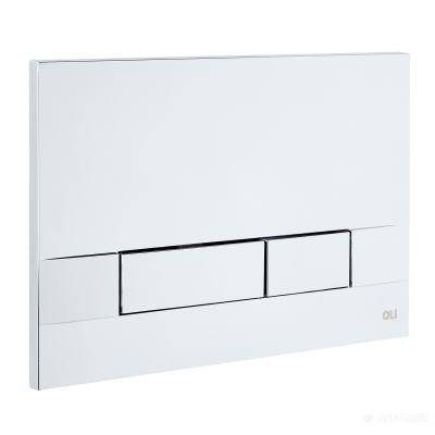 Будкрам купити NARROW/NARROW OLIPURE Клавіша подвійного змиву, глянцевий хром