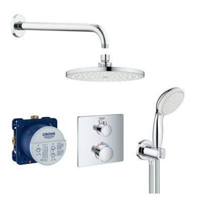 Будкрам купити GROHTHERM THERMOSTATIC Комплект для душу внутрішнього монтажу (5 пак) GROHTHERM THERMOSTATIC Комплект для душу внутрішнього монтажу (5 пак) 1_small