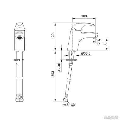 Будкрам купить Polara Смеситель для раковины Polara Смеситель для раковины 2