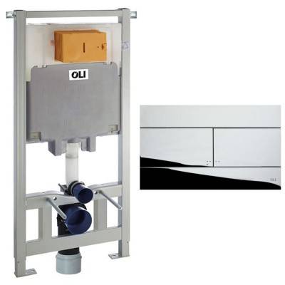 Будкрам купити 600174 OLI80 Інсталяція механічна+659044 Slim Клавіша, хром 600174 OLI80 Інсталяція механічна+659044 Slim Клавіша, хром 4