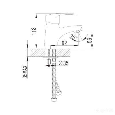 Будкрам купить Fosca Смеситель для раковины Fosca Смеситель для раковины 2