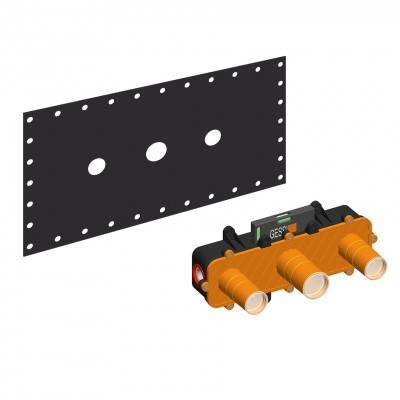 Будкрам купити Eleganza внутрішня частина змішувача на 3 отвори ЗРАЗОК