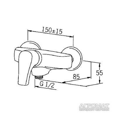 Будкрам купить New Saga Смеситель для душа New Saga Смеситель для душа 2
