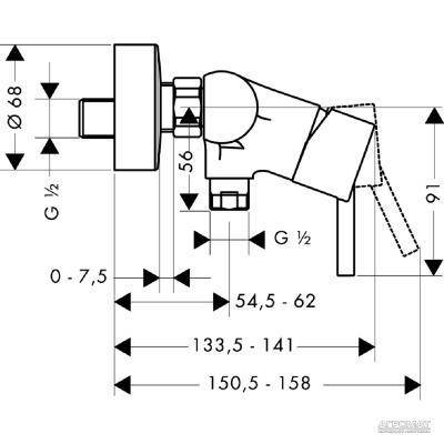 Будкрам купити Talis S2 Змішувач д/душа Talis S2 Змішувач д/душа 2