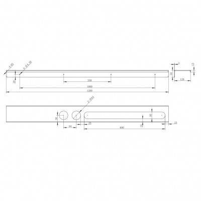 Будкрам купить ART Полка для аксессуаров 120, белый матовый ART Полка для аксессуаров 120, белый матовый 2