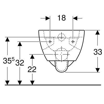 Будкрам купити Smyle Унітаз підвісний без обідка, довжина 54см, білий Smyle Унітаз підвісний без обідка, довжина 54см, білий 3