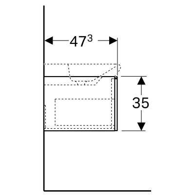 Будкрам купити Xeno2 Тумба під умивальник 140 см із Varicor, з 2 висув ящиками: корпус та фасад кольору сірий дуб Xeno2 Тумба під умивальник 140 см із Varicor, з 2 висув ящиками: корпус та фасад кольору сірий дуб 5