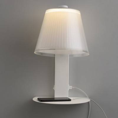 Будкрам купити Настінний світильник, білий, LED, 1*9W 3000K, with USB Настінний світильник, білий, LED, 1*9W 3000K, with USB 3