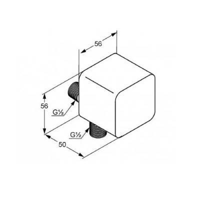 Будкрам купити A-QA white Шлангове підключення A-QA white Шлангове підключення 2