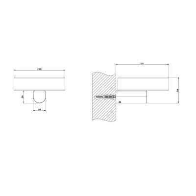 Будкрам купити RILIEVO Мильниця, хром ЗРАЗОК RILIEVO Мильниця, хром ЗРАЗОК 2