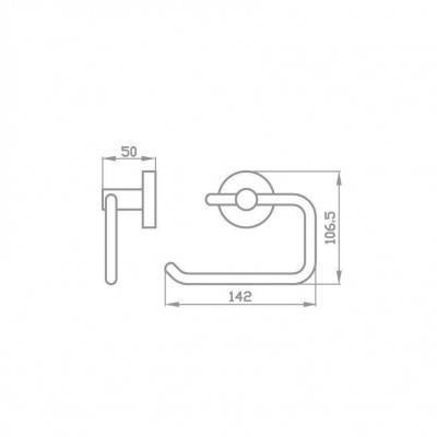 Будкрам купити GLORIA Тримач паперу GLORIA Тримач паперу 2