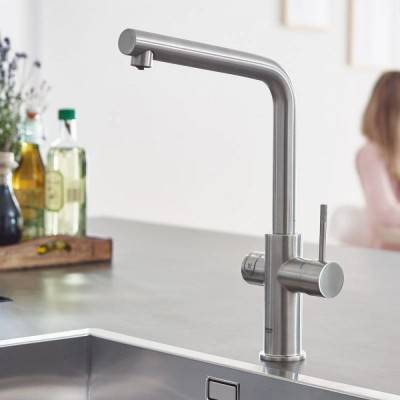 Будкрам купити Grohe Blue Home змішувач для кухні з функцією газування води Grohe Blue Home змішувач для кухні з функцією газування води 2