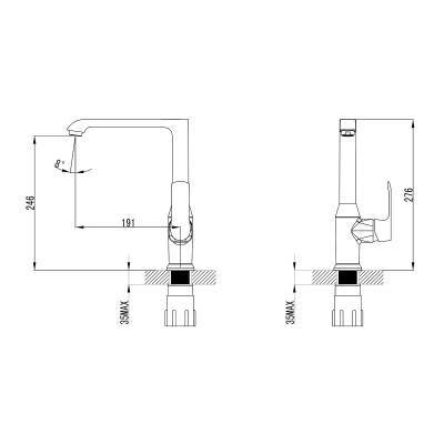 Будкрам купить TAHO Смеситель для кухни TAHO Смеситель для кухни 2