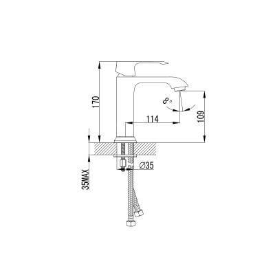 Будкрам купити TAHO Змішувач д/раковини TAHO Змішувач д/раковини 2