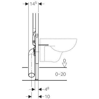 Будкрам купити Duofix UP720 Інсталяція д/унітазу (8см) Duofix UP720 Інсталяція д/унітазу (8см) 3