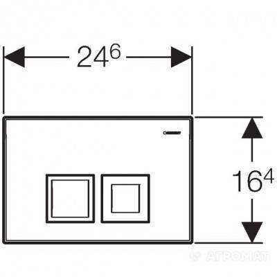 Будкрам купити Delta50 Клавіша, хром Delta50 Клавіша, хром 2