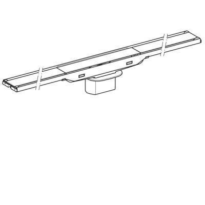 Будкрам купить CleanLine60 Крышка душевого канала, темно/матовый металл, L30-130см CleanLine60 Крышка душевого канала, темно/матовый металл, L30-130см 2