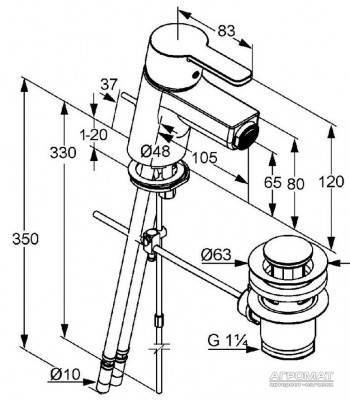 Будкрам купить Logo Neo Смеситель для биде Logo Neo Смеситель для биде 2