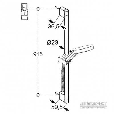 Будкрам купить A-QAs Душевой набор A-QAs Душевой набор 2