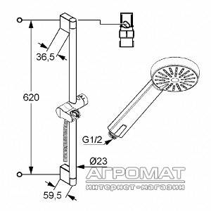 Будкрам купить A-QAb Душевой набор A-QAb Душевой набор 2