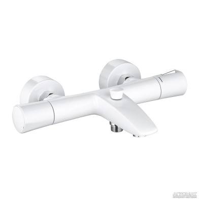 Будкрам купити Zenta white Термостат д/ванни. білий/хром