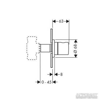 Будкрам купити Uno2 Зовнішня частина вентиля Uno2 Зовнішня частина вентиля 2