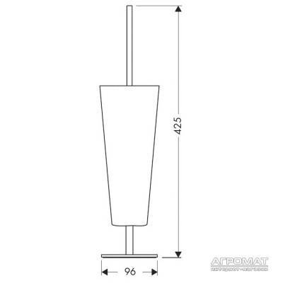 Будкрам купити Starck Щітка д/унітазу Starck Щітка д/унітазу 2
