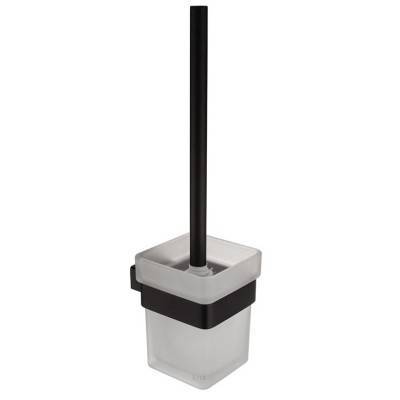 Будкрам купить CITY Щетка для унитаза, черная матовая