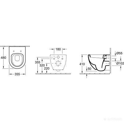 Будкрам купити (6K041001) SUBWAY Унітаз (6K041001) SUBWAY Унітаз 2