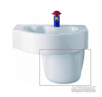 Будкрам купить Kind Полупьедестал, белый