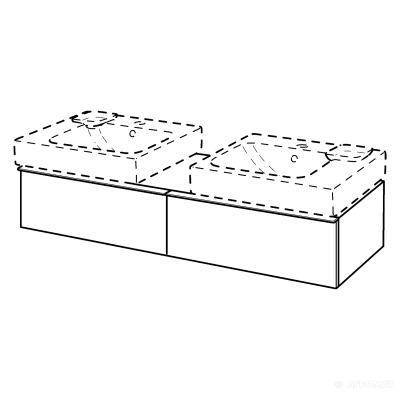 Будкрам купить iCon Шкафчик под умывальник 1190x240x477 мм, "Бургундия" глянец, лак iCon Шкафчик под умывальник 1190x240x477 мм, "Бургундия" глянец, лак 3