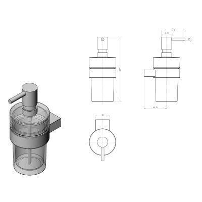 Будкрам купить FRESH 2.0 Дозатор жидкого мыла, хром FRESH 2.0 Дозатор жидкого мыла, хром 2