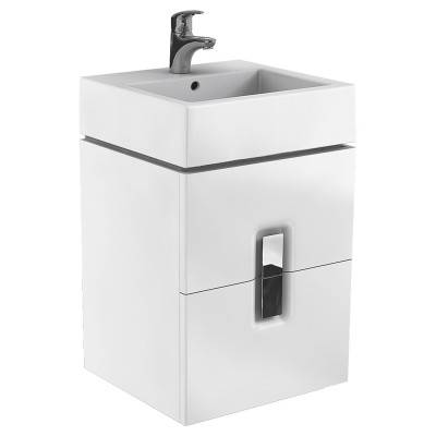 Будкрам купить Twins Тумба под раковину 50 см, белый глянец