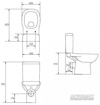 Будкрам купити FACILE 011 3/6л  Компакт 63 + кришка дюропл. FACILE 011 3/6л  Компакт 63 + кришка дюропл. 2