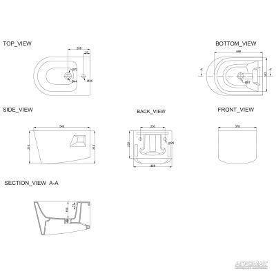 Будкрам купить GRAND Биде подвесное GRAND Биде подвесное 2