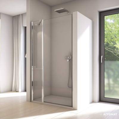Будкрам купити Solino Душові дверцята, хром/прозоре скло
