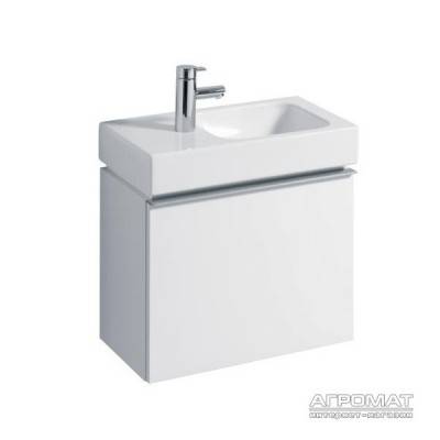 Будкрам купити iCon xs Раковина - 53, з полицею зліва, без переливу iCon xs Раковина - 53, з полицею зліва, без переливу 3