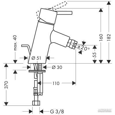Будкрам купити Talis S Змішувач д/біде Talis S Змішувач д/біде 2