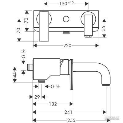 Будкрам купить Citterio Смеситель для ванны Citterio Смеситель для ванны 3